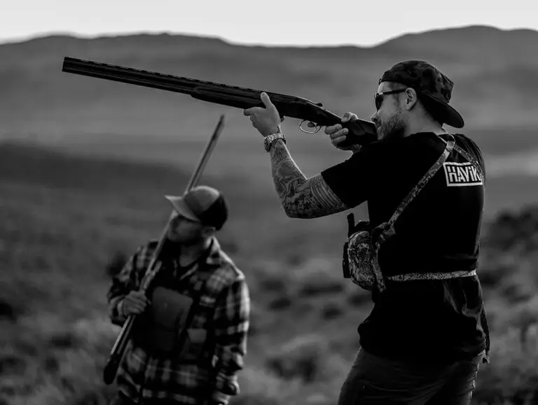 Bird hunters in the Nevada desert